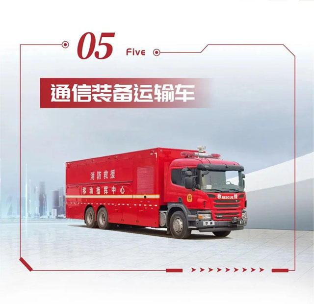 rb88随行版省级灭火救援现场指挥部车辆编组交付消防系统