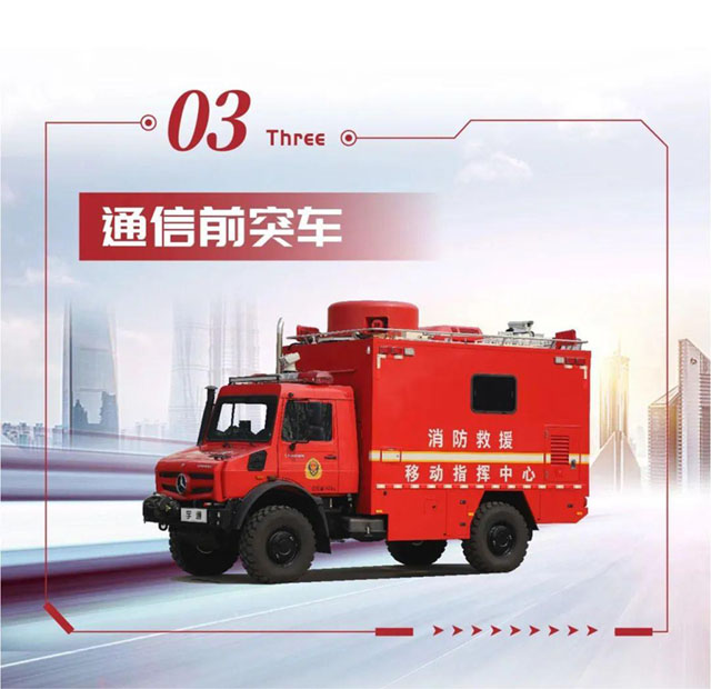 rb88随行版省级灭火救援现场指挥部车辆编组交付消防系统