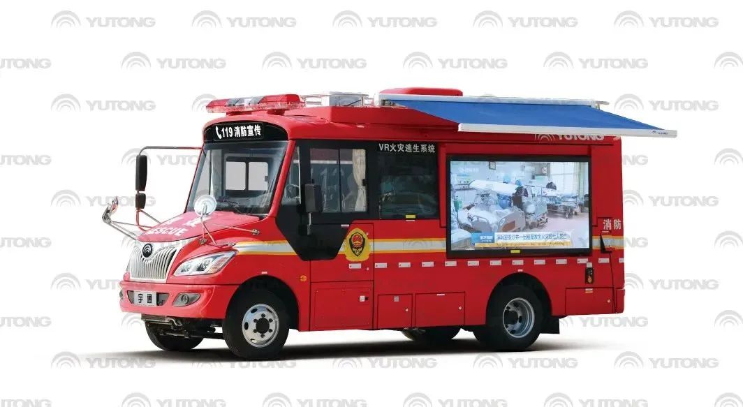 rb88随行版消防宣传车，和这节“全民安全公开课”一起播散“安全”的种子！