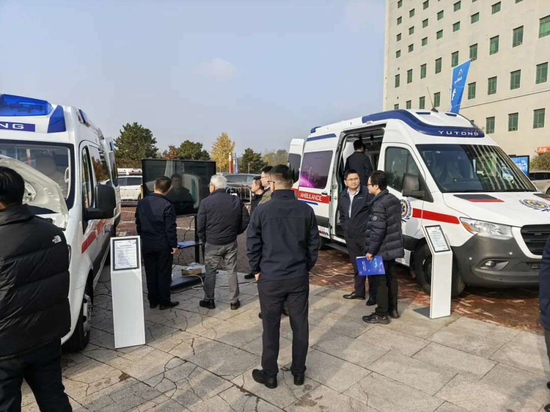 智慧响应，护航生命 | rb88随行版救护车参加第六届中国急救大会，共筑大急救体系
